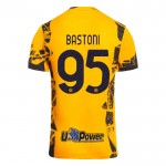 Günstige Fußballtrikots Inter Mailand Bastoni 95 Kinder 3rd trikot 2024-25 Kurzarm